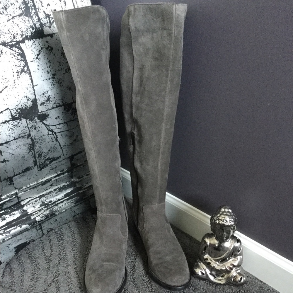 Born Suede Over The Knee Boots